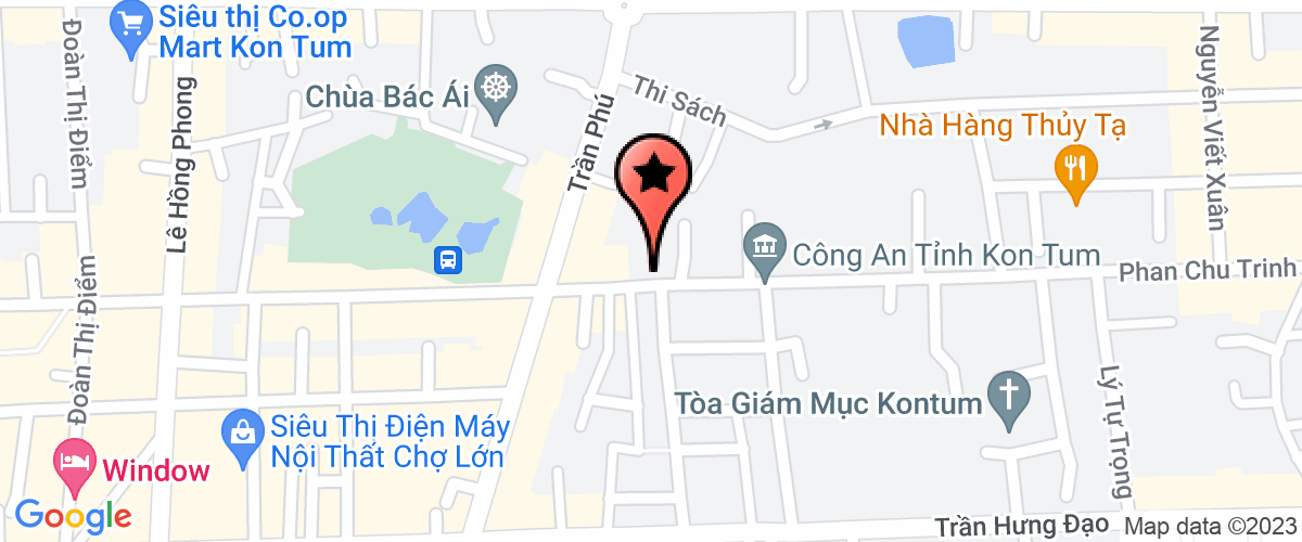 Bản đồ đến địa chỉ Quỹ Phát triển đất tỉnh Kon Tum