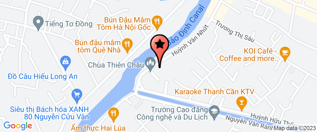 Bản đồ đến địa chỉ Chi Nhánh II Công Ty TNHH Sản Xuất Và Dịch Vụ Thương Mại Tổng Hợp Hy Long