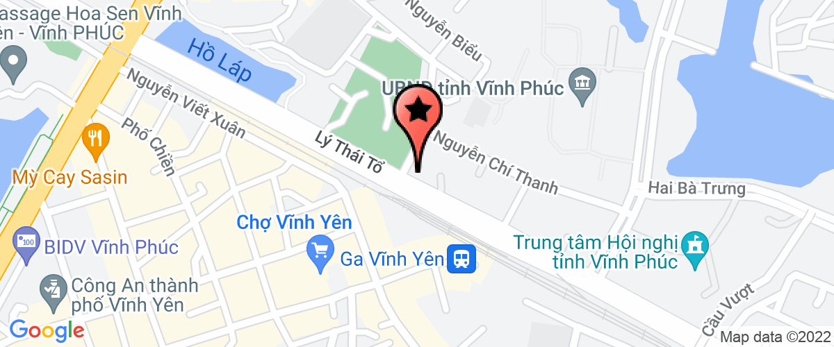 Bản đồ đến địa chỉ Công Ty TNHH Một Thành Viên Giang Nam Vĩnh Phúc