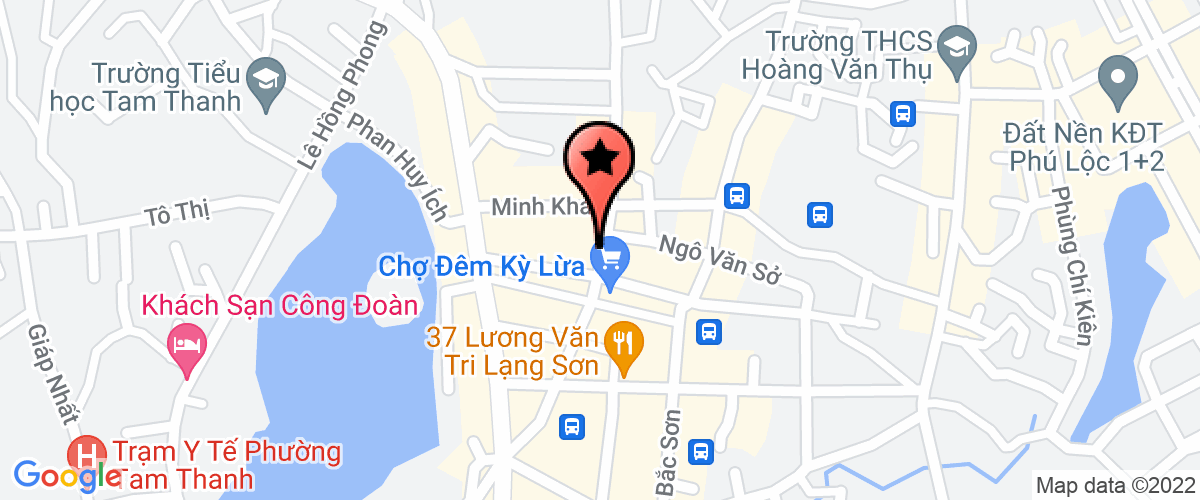 Bản đồ đến địa chỉ UBND Phường Hoàng Văn Thụ