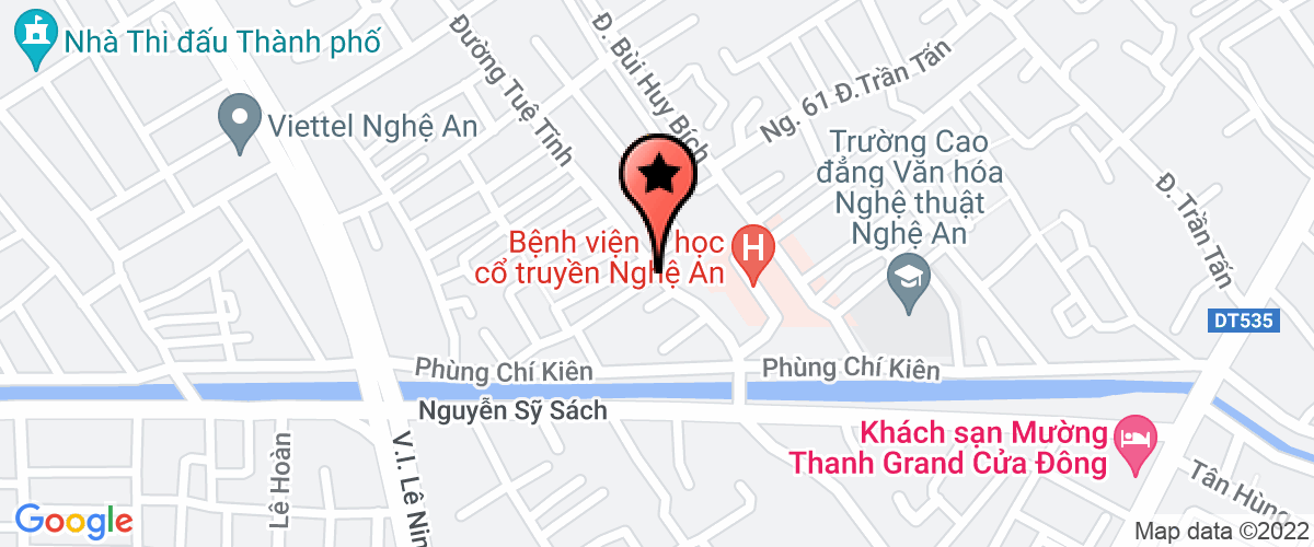 Bản đồ đến địa chỉ Công Ty TNHH Sản Xuất Thương Mại Tĩnh Việt