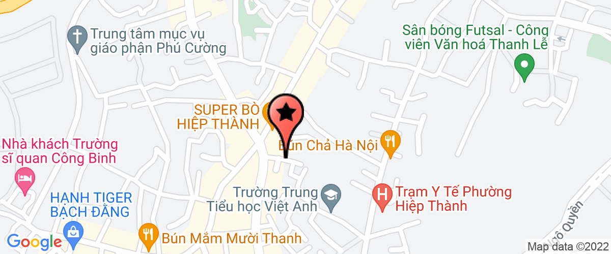 Bản đồ đến địa chỉ Công ty TNHH Xuyên Đông