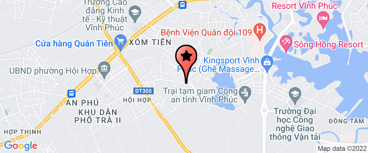 Bản đồ đến địa chỉ Công ty cổ phần Hoàng Phát
