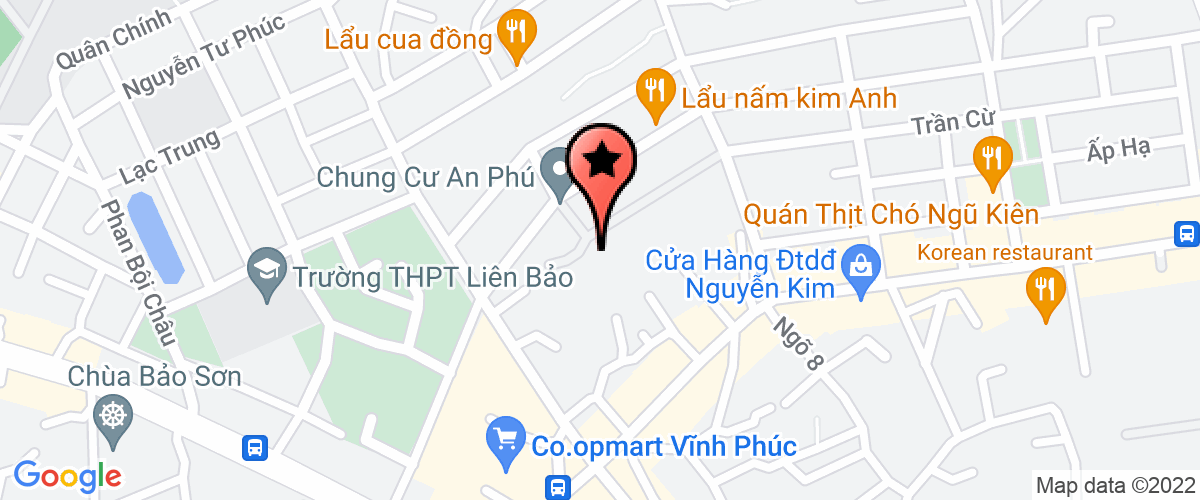 Bản đồ đến địa chỉ Công ty TNHH một thành viên Vĩnh Hưng