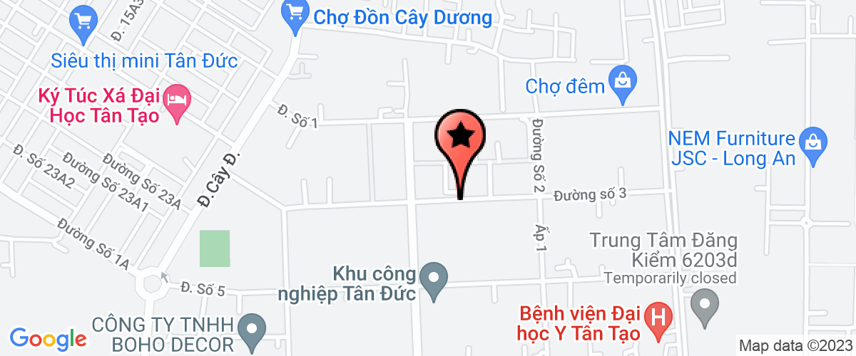 Bản đồ đến địa chỉ Công Ty TNHH Huỳnh Đức Vn