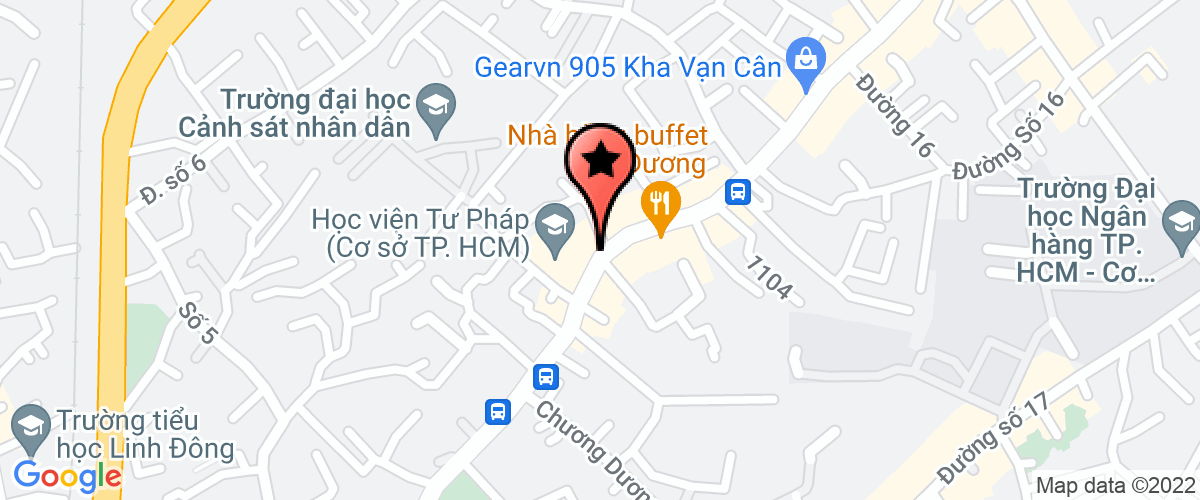 Bản đồ đến địa chỉ Công Ty Trách Nhiệm Hữu Hạn Trần Phong