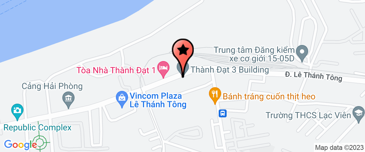 Bản đồ đến địa chỉ Chi Nhánh Công Ty TNHH Dịch Vụ Giao Nhận Tst Tại Hải Phòng