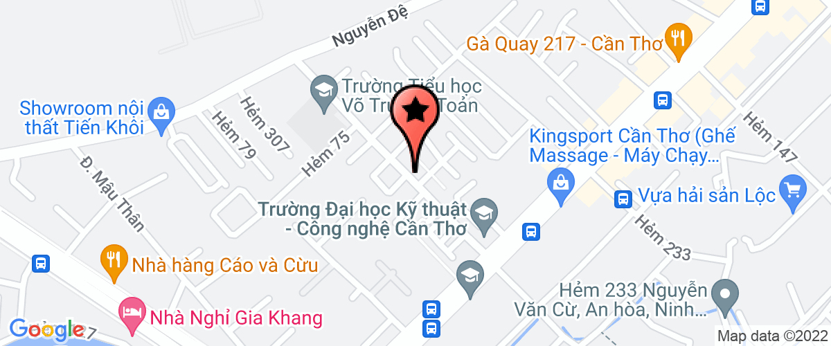 Bản đồ đến địa chỉ Công Ty TNHH Tin Học Nguyễn Thi