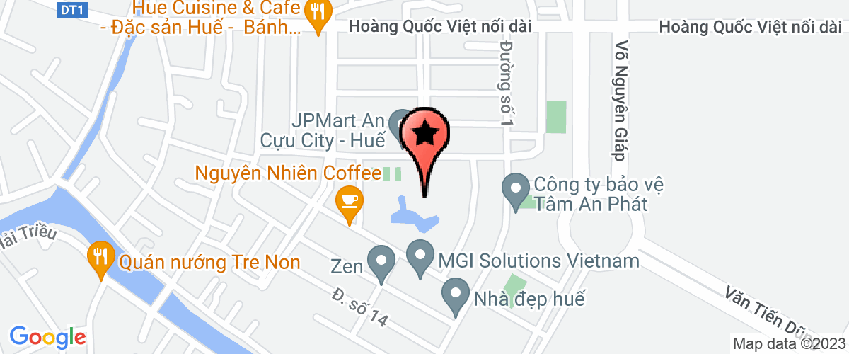 Bản đồ đến địa chỉ Công Ty TNHH MTV Đầu Tư Kinh Doanh Bất Động Sản Thiên Phúc