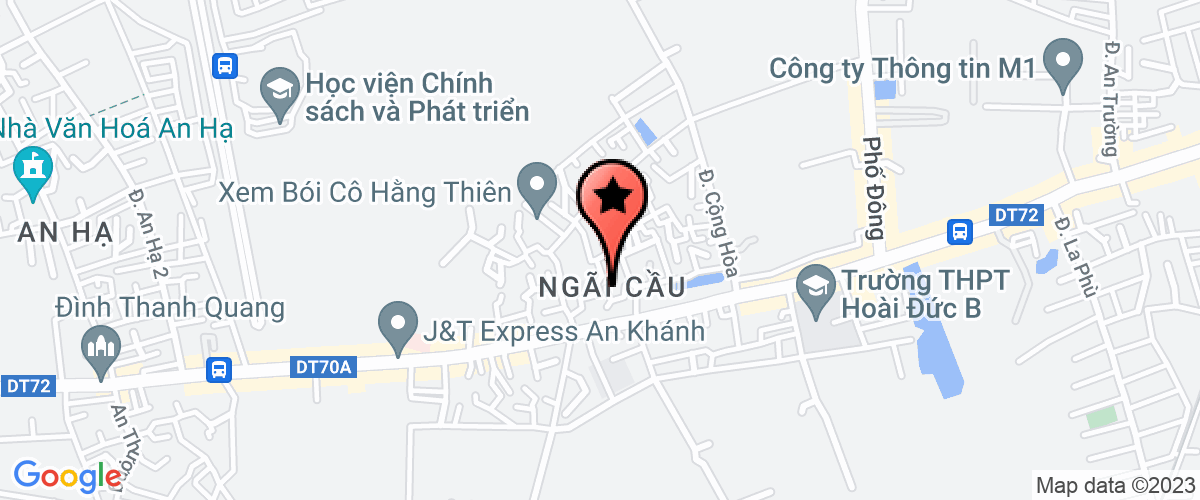 Bản đồ đến địa chỉ Xí Nghiệp Thức Ăn Chăn Nuôi An Khánh - Chi Nhánh Tổng Công Ty Chăn Nuôi Việt Nam- Ctcp