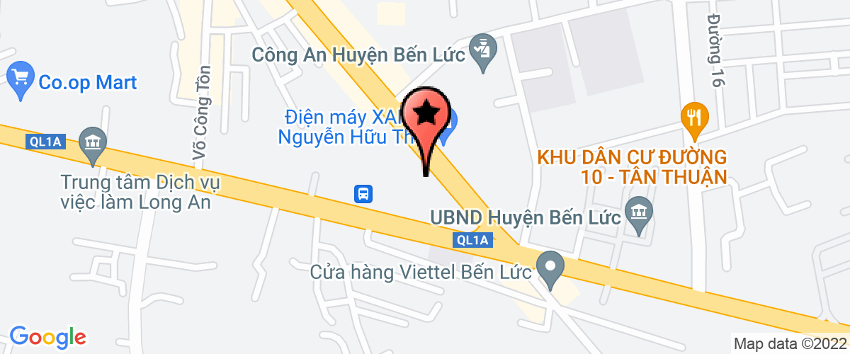 Bản đồ đến địa chỉ Công Ty TNHH Xuất Nhập Khẩu Phân Bón Thiên Phát