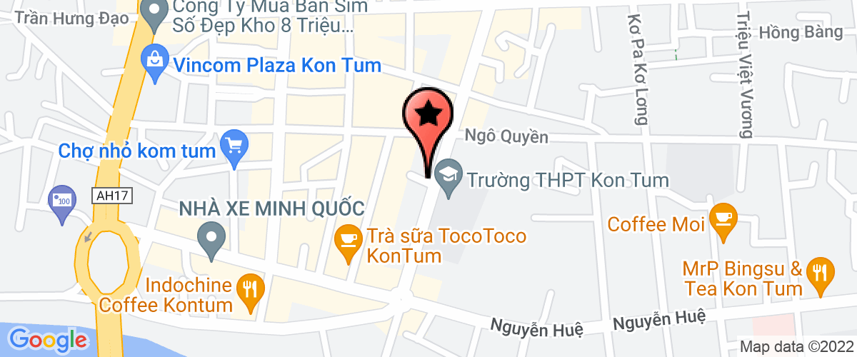 Bản đồ đến địa chỉ Công Ty TNHH Xây Dựng Và Thương Mại Minh Thành Kon Tum