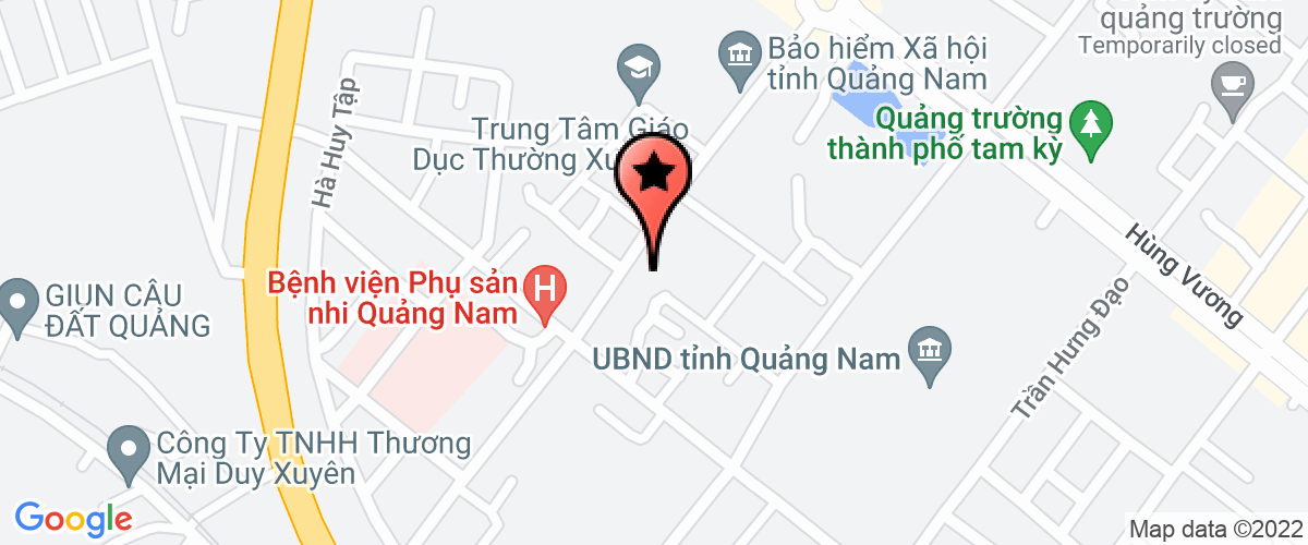 Bản đồ đến địa chỉ Công Ty TNHH Sơn Dũng Quảng Nam