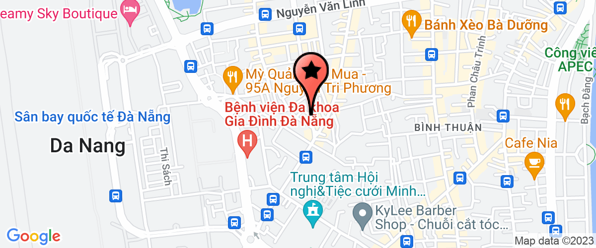 Bản đồ đến địa chỉ Công Ty TNHH Điện Tử Tin Học Đà Nẵng