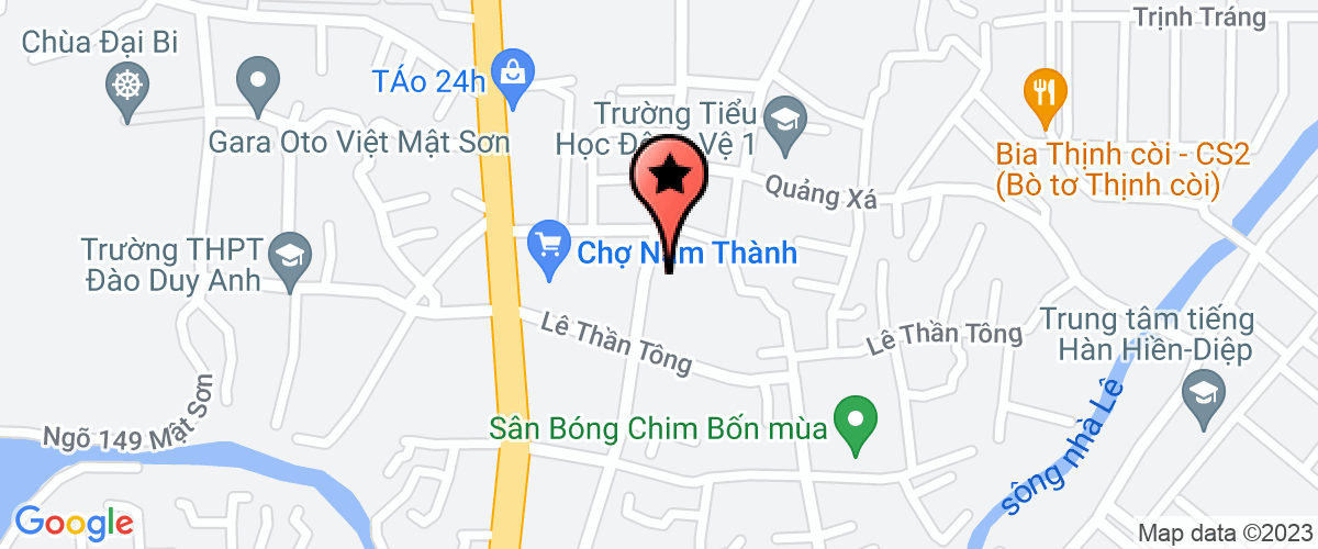 Bản đồ đến địa chỉ Chi Nhánh Công Ty Cổ Phần Du Lịch Việt Nam Tour Az Thanh Hóa