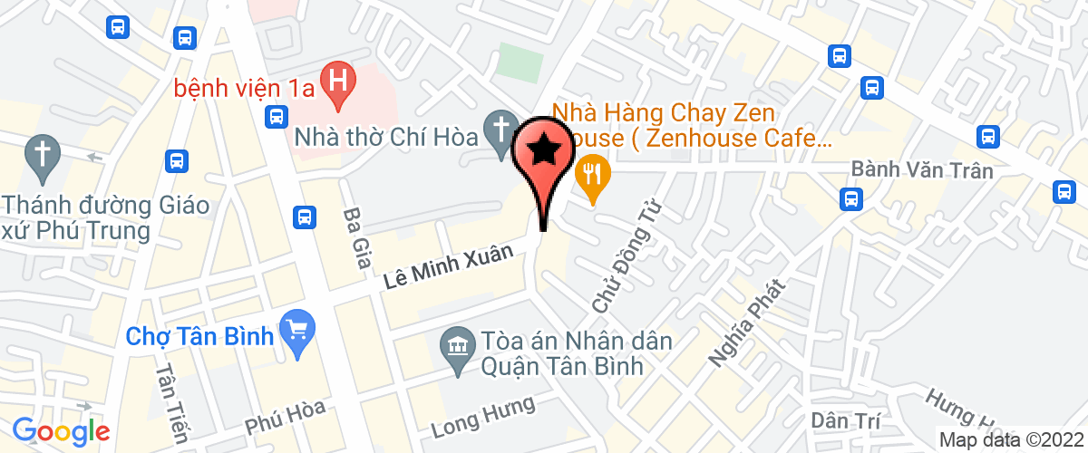 Bản đồ đến địa chỉ Chi Nhánh Công Ty TNHH Thương Mại Và Sản Xuất Minh