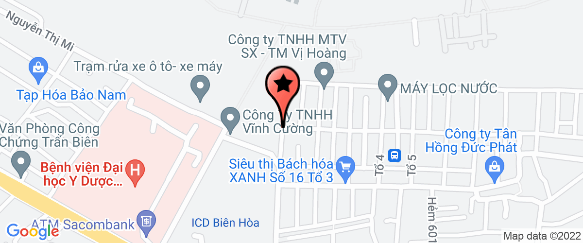Bản đồ đến địa chỉ Công Ty TNHH Một Thành Viên Trung Thảo Lộc Phát
