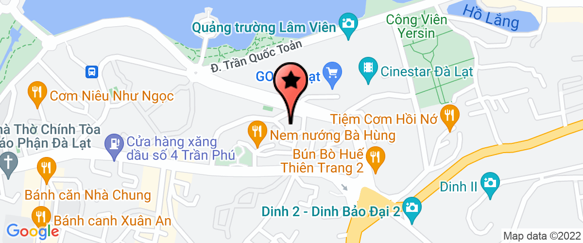 Bản đồ đến địa chỉ Phòng Lao Động Thương Binh Và Xã Hội TP Đà Lạt