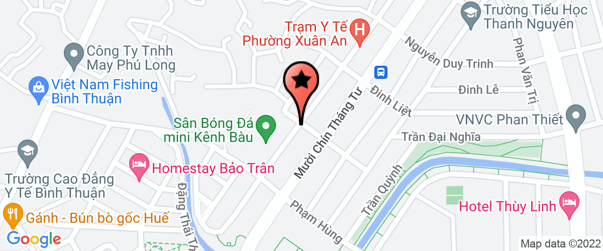Bản đồ đến địa chỉ Công Ty TNHH SX & TM Cơ Khí Anh Tú
