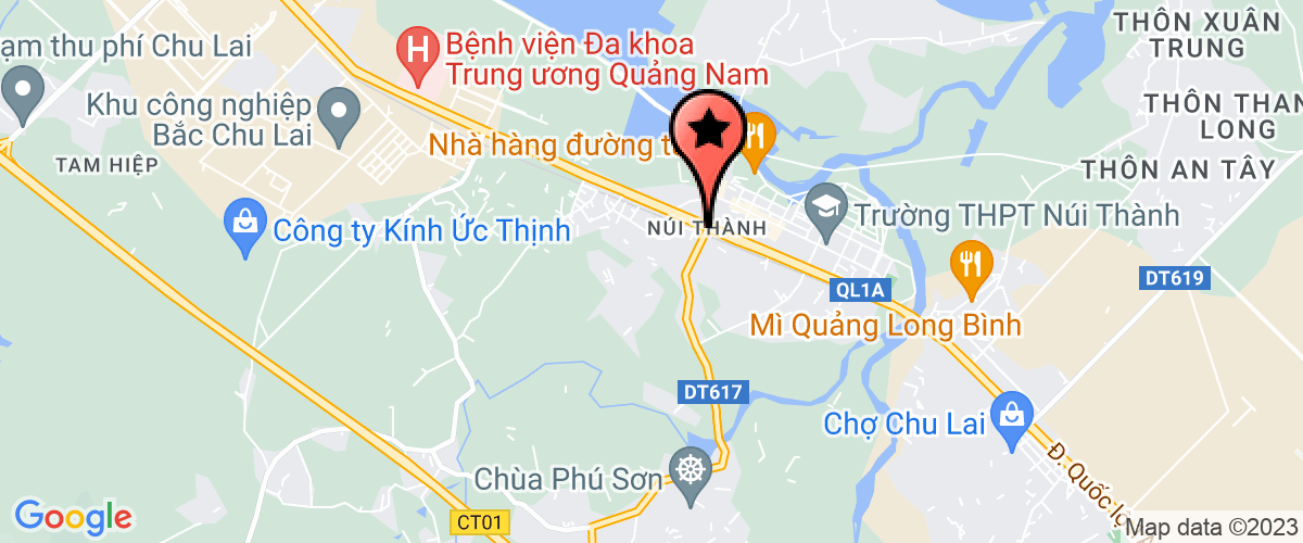 Bản đồ đến địa chỉ Công Ty Cổ Phần Môi Trường Việt Thảo-Chi Nhánh Quảng Nam