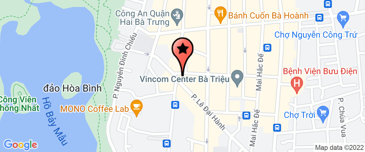 Bản đồ đến địa chỉ Công Ty Cổ Phần Kiến Trúc Và Nội Thất Vlux Việt Nam