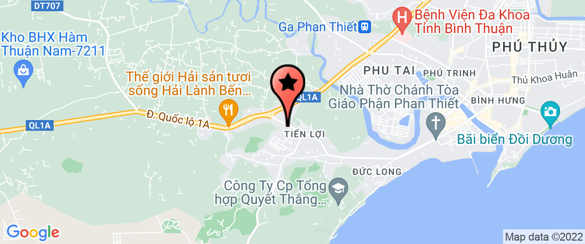 Bản đồ đến địa chỉ Công Ty TNHH Đầu Tư Thủy Sản Thành Công