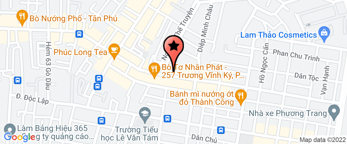 Bản đồ đến địa chỉ Công Ty TNHH Xây Dựng Đầu Tư Thương Mại Dịch Vụ Tân Hoàng Khánh