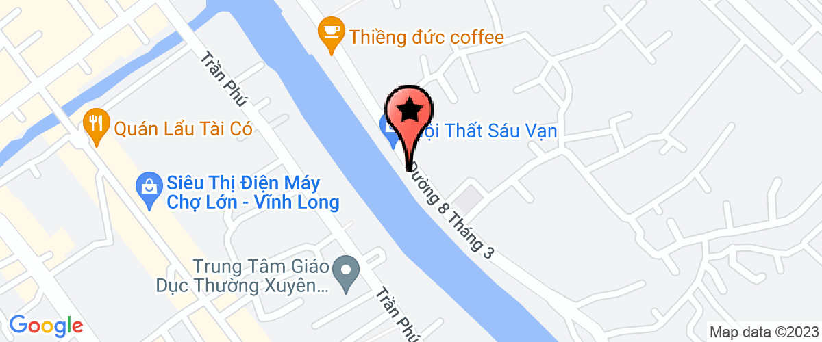 Bản đồ đến địa chỉ Công Ty TNHH TM DV Du Lịch Song Hân Việt