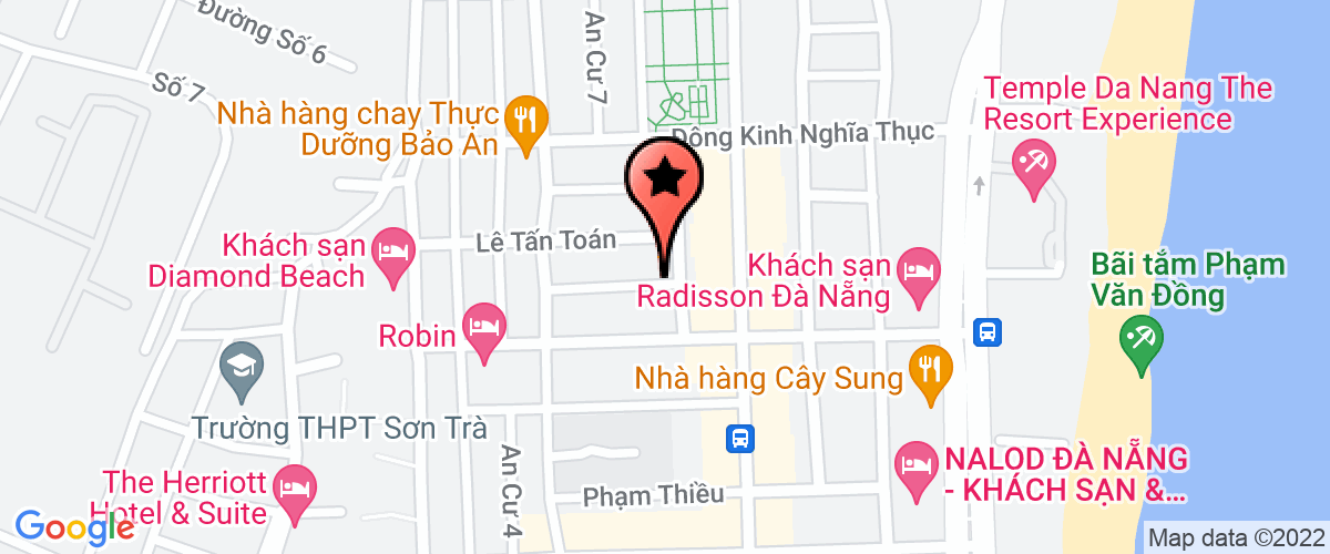Bản đồ đến địa chỉ Chi Nhánh Công Ty Cổ Phần Xuất Nhập Khẩu Coolerplus Tại Đà Nẵng