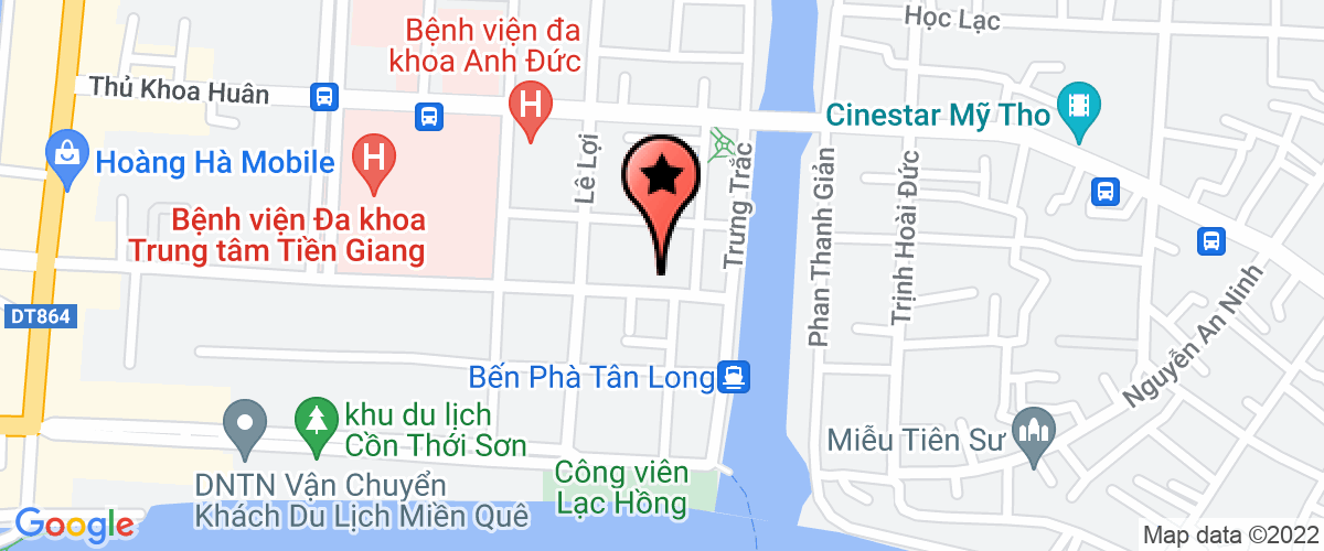 Bản đồ đến địa chỉ Trung Tâm Hỗ Trợ Nông Dân Tỉnh Tiền Giang