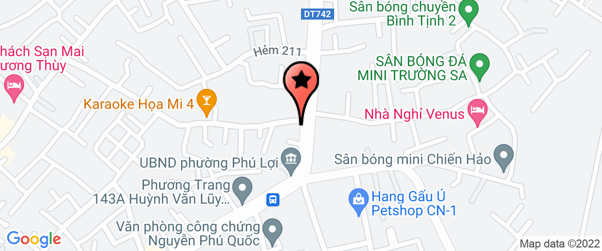 Bản đồ đến địa chỉ Công Ty TNHH Xây Dựng Thương Mại Thép Minh Phú