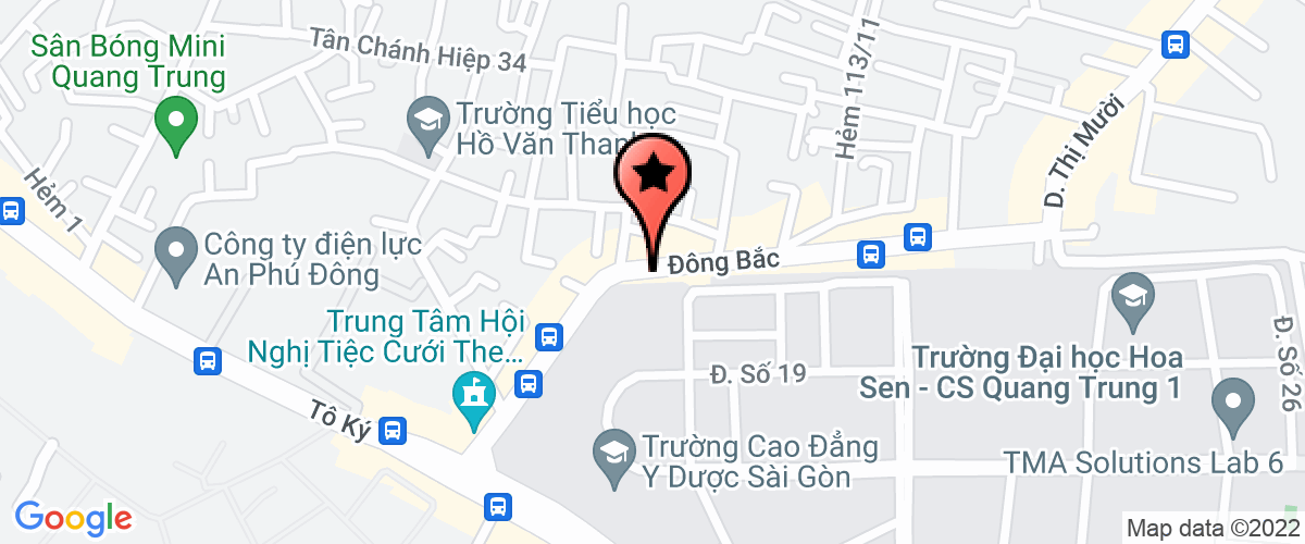 Bản đồ đến địa chỉ Công Ty TNHH Xuất Nhập Khẩu Kaya