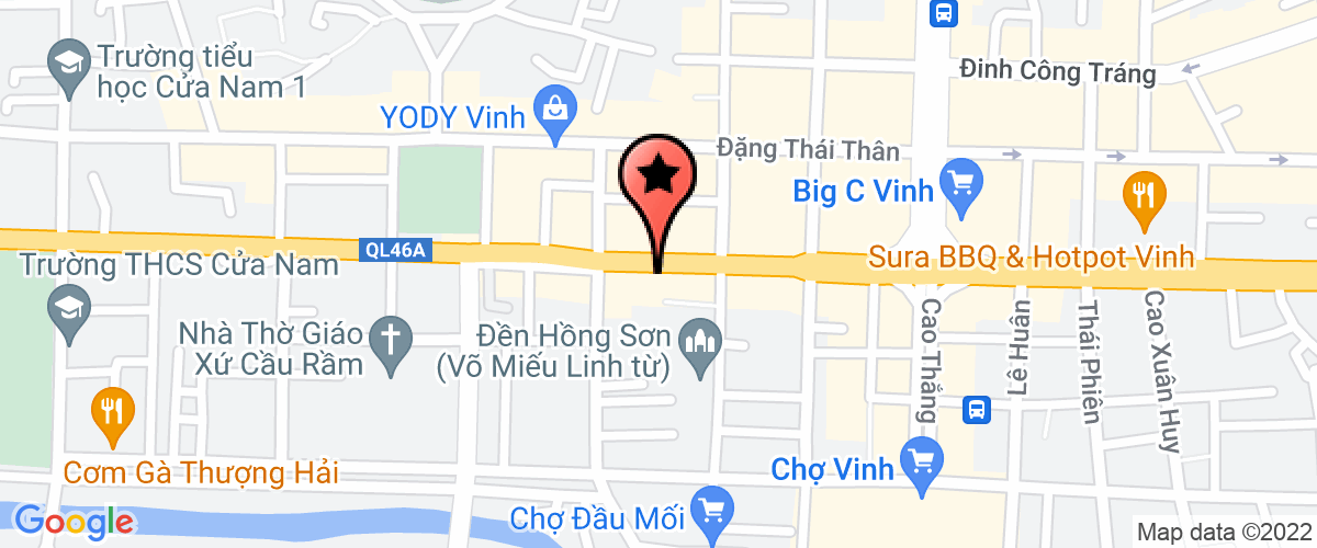 Bản đồ đến địa chỉ Công Ty TNHH Thương Mại & Xuất Nhập Khẩu ý Việt Trung