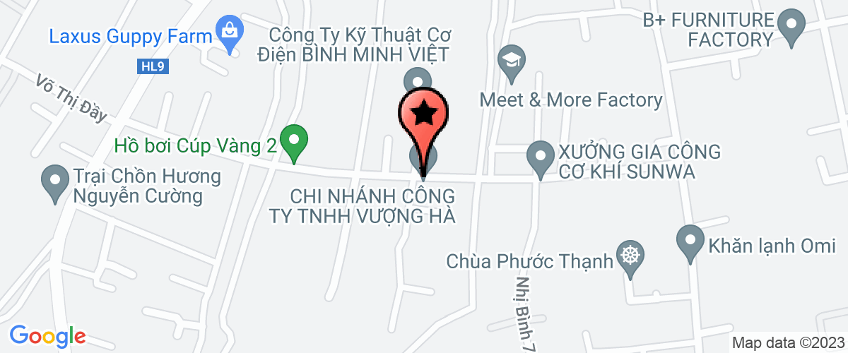 Bản đồ đến địa chỉ Công Ty TNHH Nội Thất Xây Dựng Minh Thư