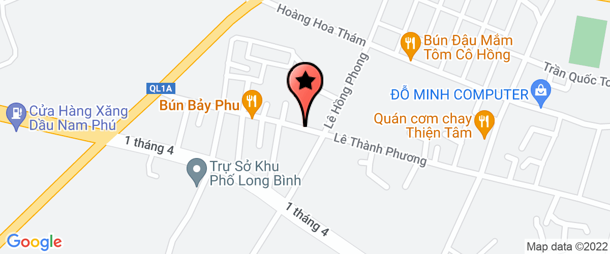 Bản đồ đến địa chỉ Công Ty TNHH Môi Trường Thanh Bình