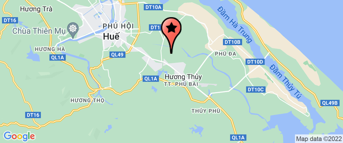 Bản đồ đến địa chỉ Phòng Y Tế huyện Hương Thuỷ