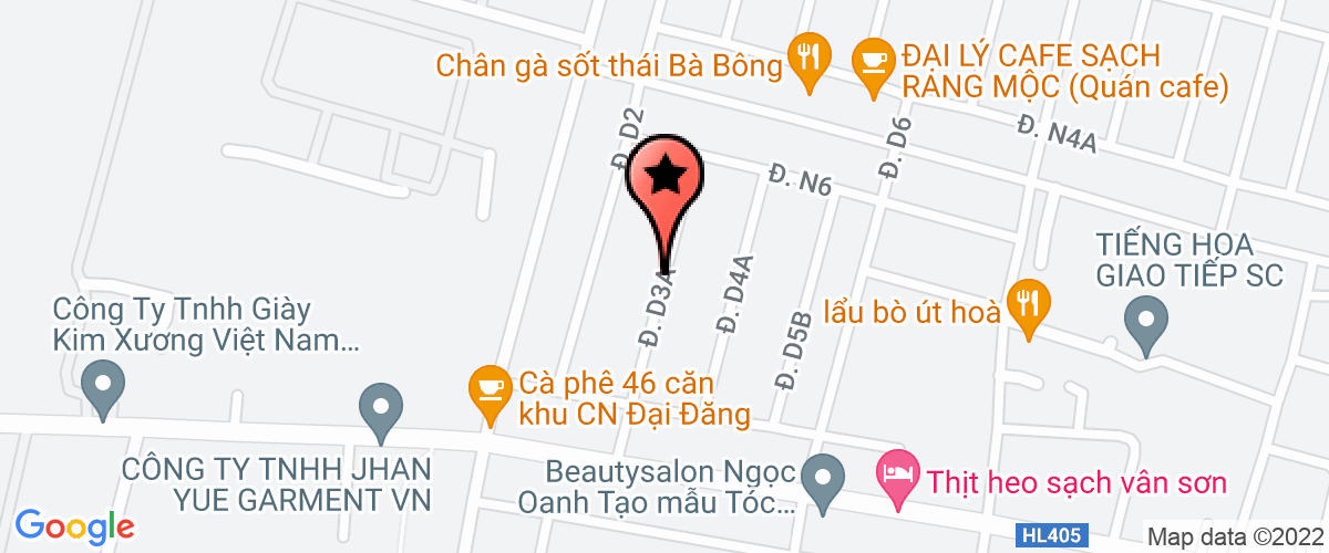Bản đồ đến địa chỉ Công Ty TNHH Hoatex