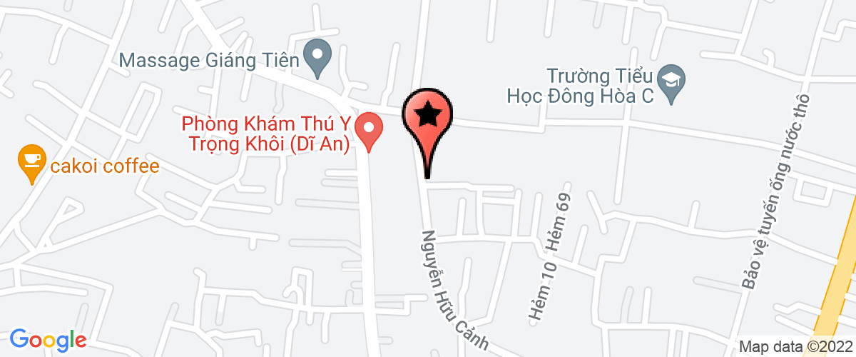 Bản đồ đến địa chỉ Công Ty TNHH Xây Dựng Và Thương Mại Minh Tâm Trí