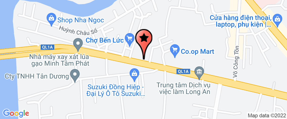 Bản đồ đến địa chỉ Công Ty TNHH Sản Xuất Thương Mại Và Dịch Vụ Minh Ngọc