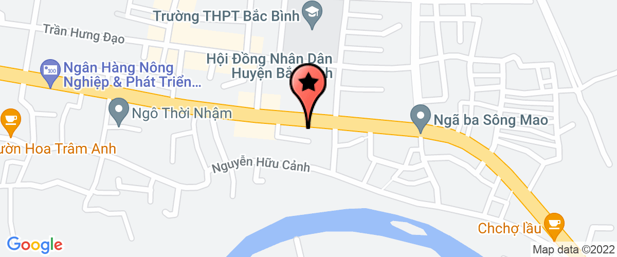 Bản đồ đến địa chỉ VP Hội Đồng Nhân Nhân - Uỷ Ban Nhân Dân Huyện Bắc Bình