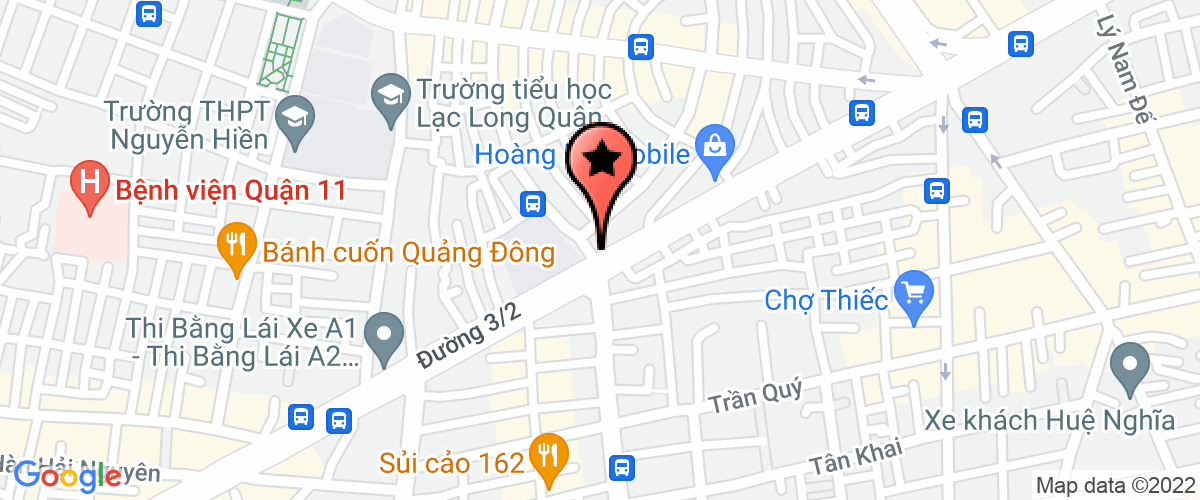 Bản đồ đến địa chỉ Công Ty TNHH Sản Xuất - Thương Mại - Dịch Vụ - Ăn Uống Vĩnh Sanh