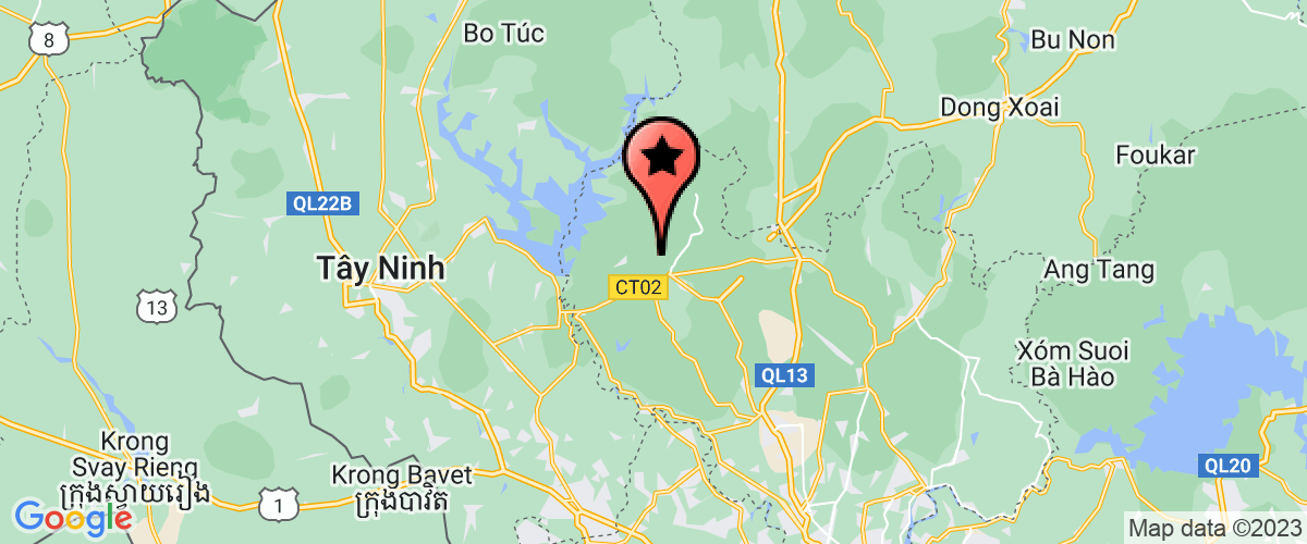 Bản đồ đến địa chỉ Công Ty TNHH Thương Mại & Dịch Vụ Hoàng Triều