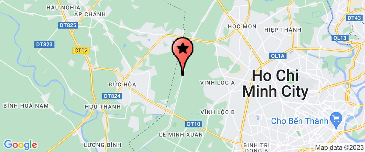 Bản đồ đến địa chỉ Chi Nhánh Công Ty TNHH Sản Xuất - Thương Mại Công Nghiệp Tiến Phát - Xưởng Sản Xuất