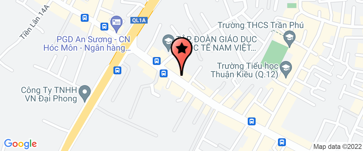 Bản đồ đến địa chỉ Trường Trung Học Cơ Sở Nguyễn ảnh Thủ