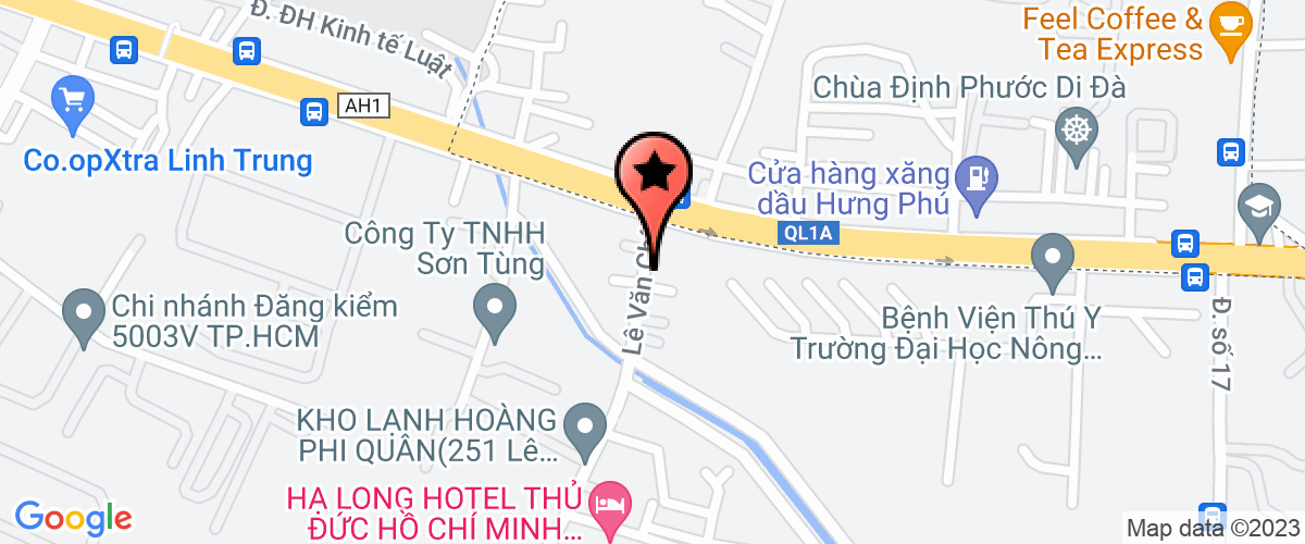 Bản đồ đến địa chỉ Công Ty TNHH Thương Mại Dịch Vụ May Phát Thành Đạt