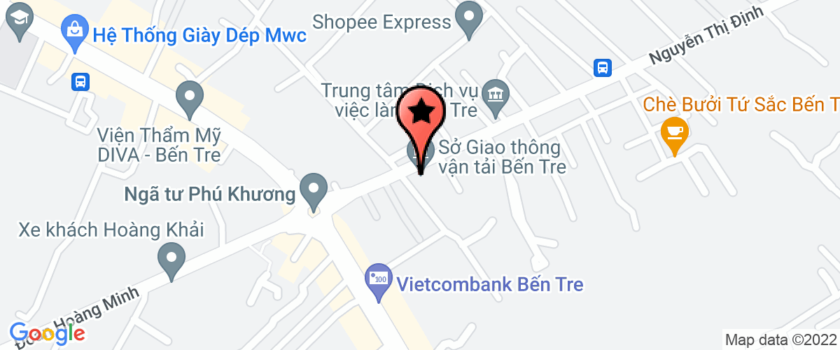 Bản đồ đến địa chỉ Công Ty TNHH Một Thành Viên Gas Quang Vinh