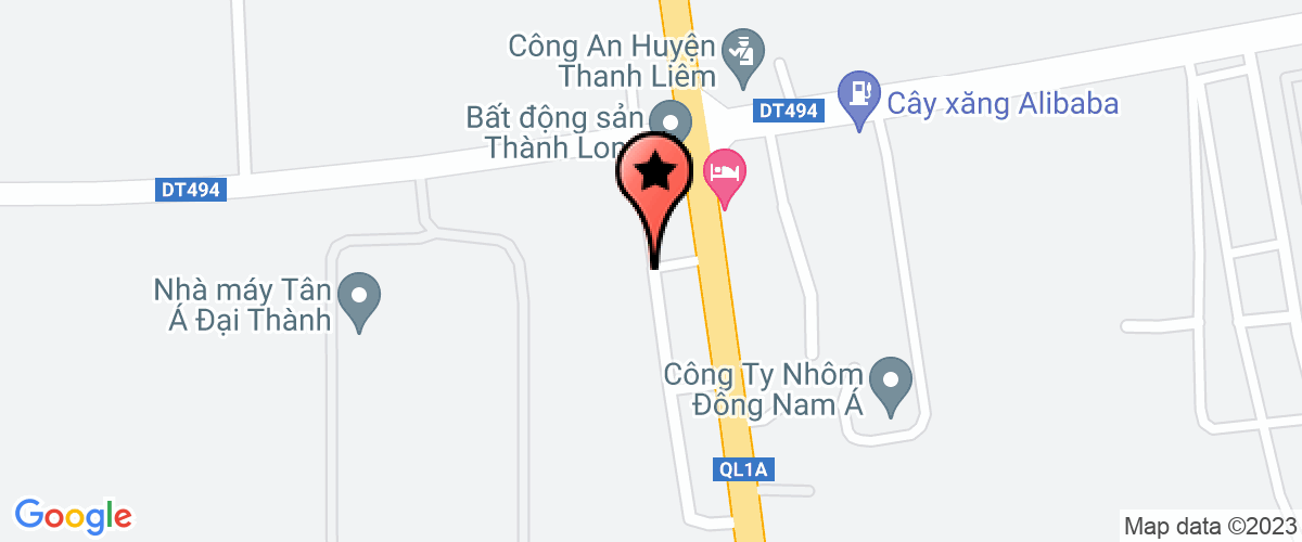 Bản đồ đến địa chỉ Công ty TNHH thương mại và dịch vụ Huy Hạ