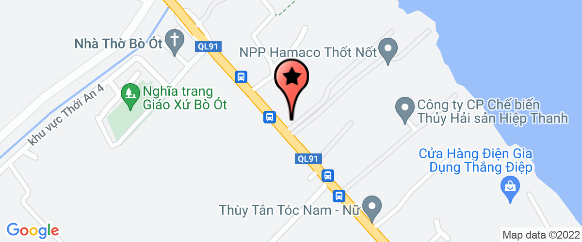 Bản đồ đến địa chỉ Công Ty TNHH  MTV XNK Thanh Nhã
