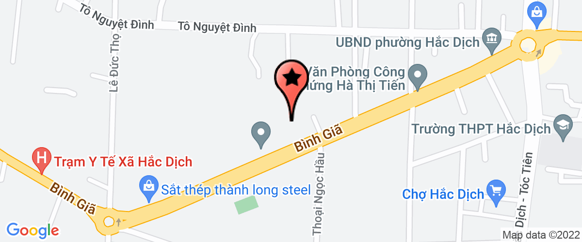 Bản đồ đến địa chỉ Công Ty TNHH Dịch Vụ Tổng Hợp Hồng Hà