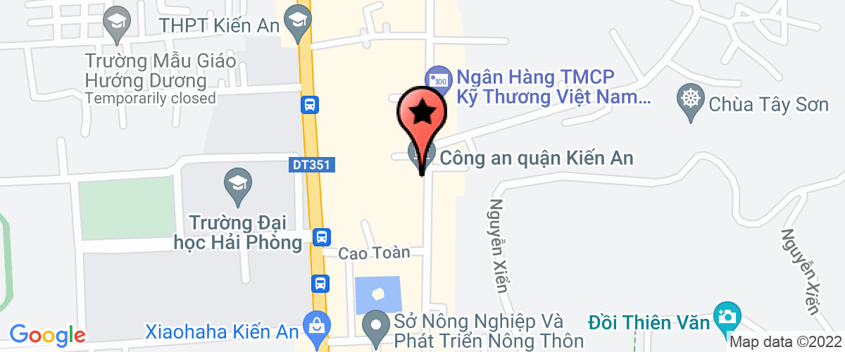 Bản đồ đến địa chỉ Công Ty Cổ Phần Thương Mại Và Xuất Nhập Khẩu Toàn Việt